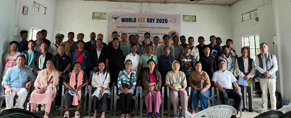 NCCAF in collaboration with NBHM marked World Bee Day 2025 at Jalukie town.